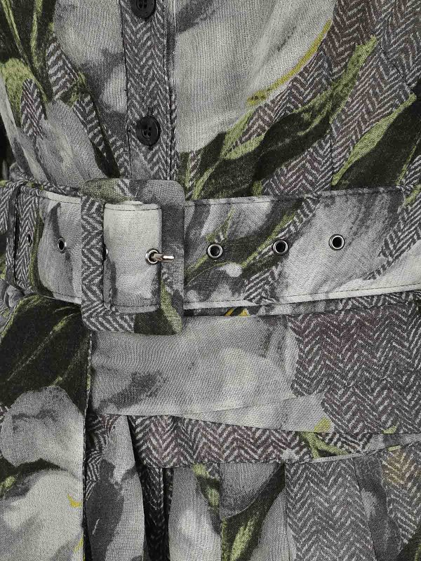 The Best Shops SAMANTHA SUNG: ニーレングスドレス - 膝丈ドレス - グレー