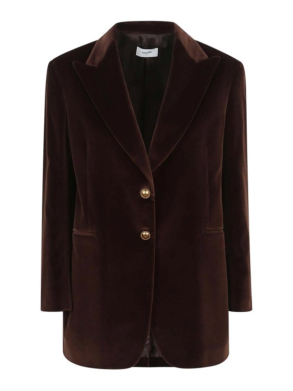 SAULINA: Chaquetas casual - Chaqueta Casual - Marrón