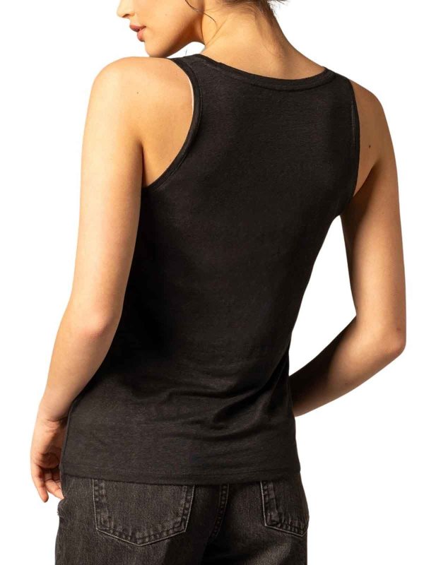 Top - Negro shop online: Majestic Filatures