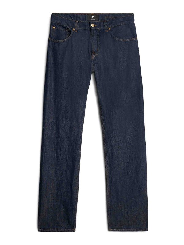 7 FOR ALL MANKIND: Bootcut - Bootcut Jeans - Blau