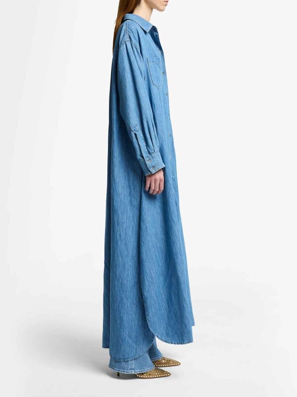 Maxi Robe - Bleu shop online: 7 FOR ALL MANKIND