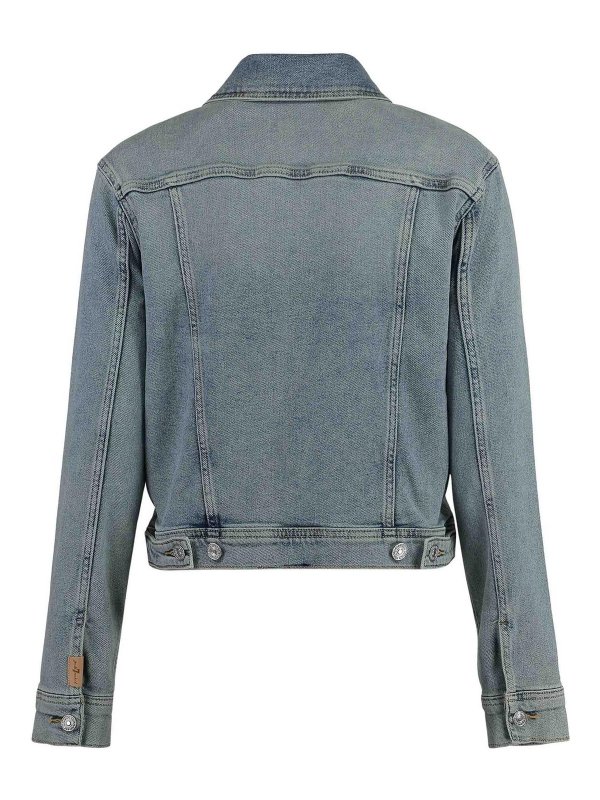 7 FOR ALL MANKIND: denim jacket online - Denim jacket