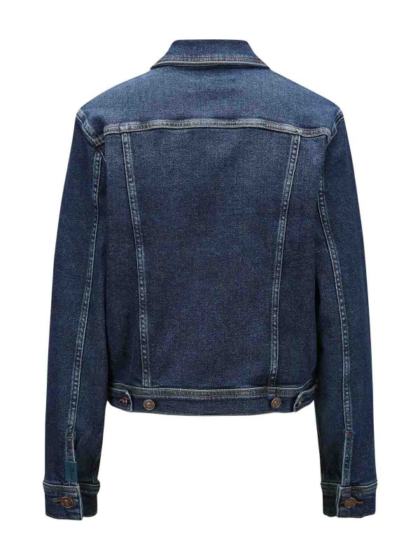 The Best Shops 7 FOR ALL MANKIND: Vestes en denim - Veste En Jean - Bleu