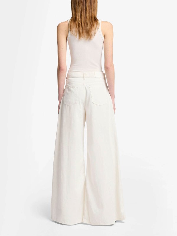 Pantalons Décontractés - Blanc shop online: 7 FOR ALL MANKIND