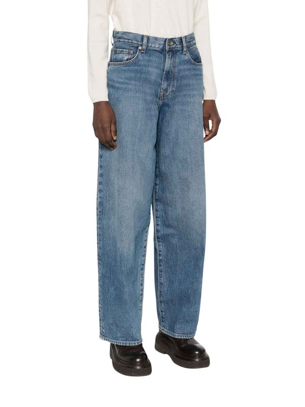 The Best Shops 7 FOR ALL MANKIND: Bootcut - Bootcut Jeans - Blau