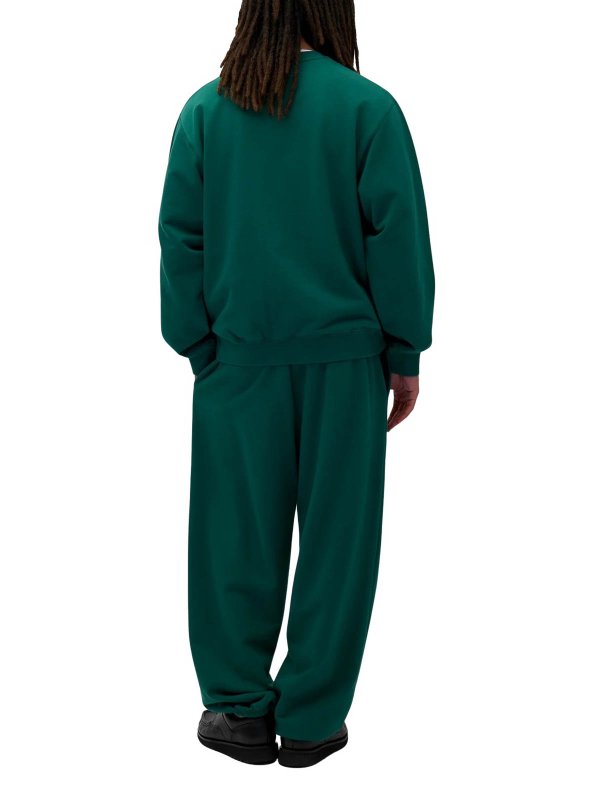 Pull Col Rond - Vert shop online: ESSENTIEL ANTWERP