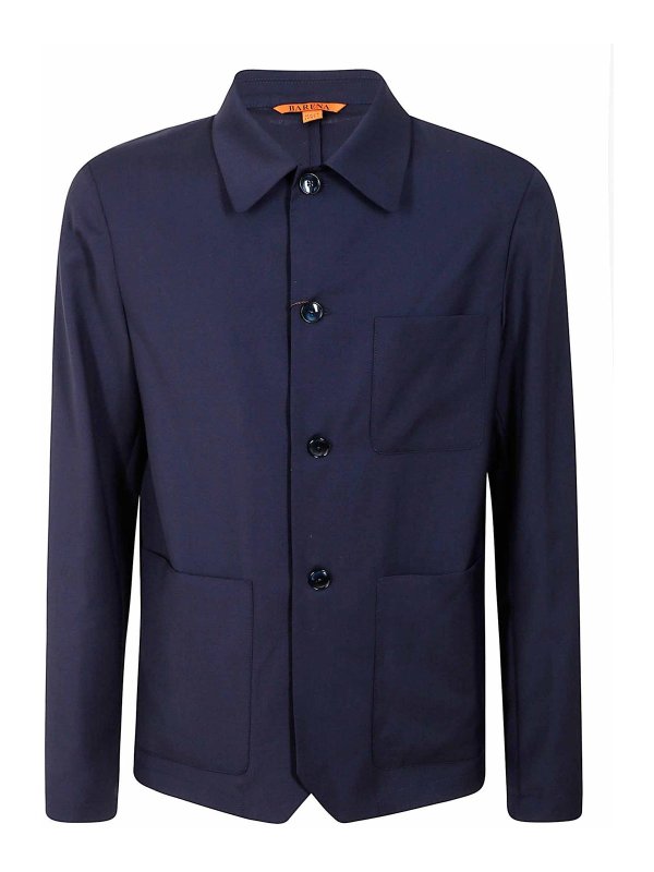 BARENA VENEZIA: シャツ - シャツ - ダークブルー