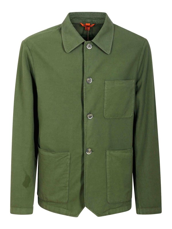 BARENA VENEZIA: Hemden - Hemd - Dunkelgrün