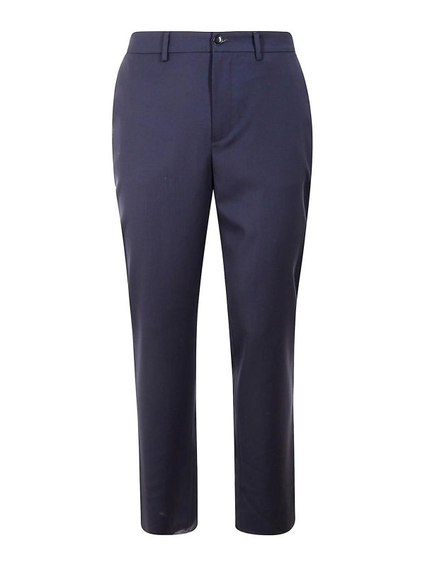 BARENA VENEZIA: カジュアルトラウザー - カジュアルパンツ - ダークブルー