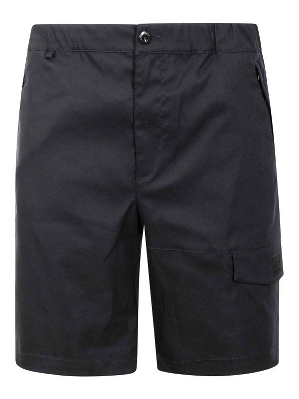 C.P. COMPANY: トラウザーショーツ - ショートパンツ - 黒