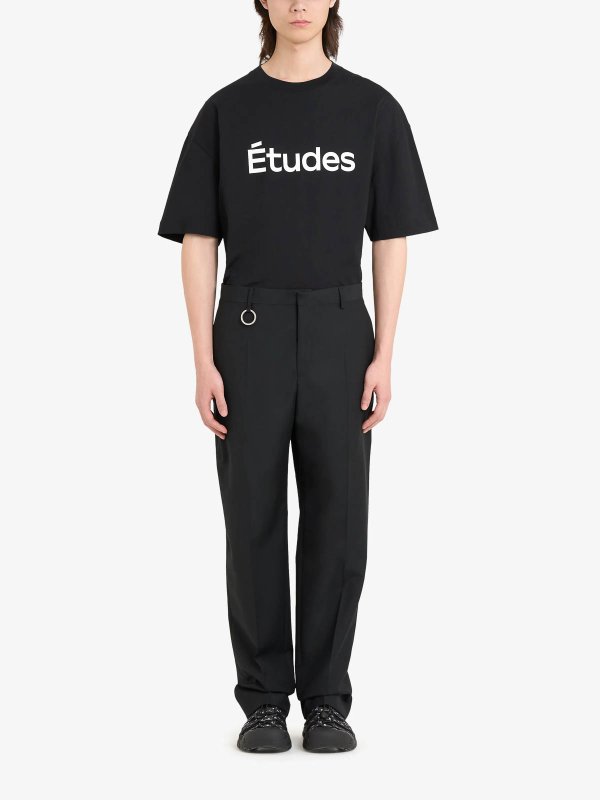 ETUDES: formal suits online - Wool Straight Suit Pant