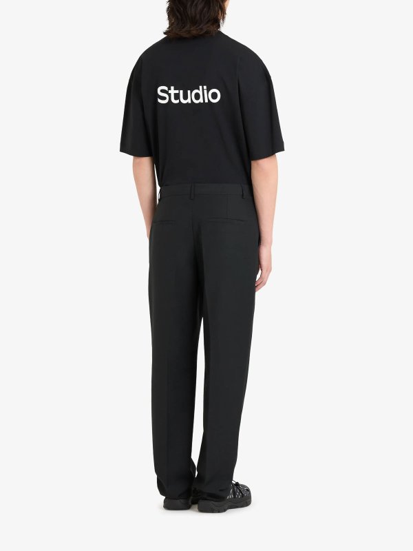 ETUDES buy online Wool Straight Suit Pant