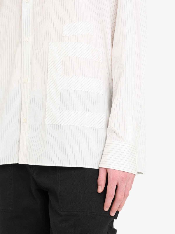 シャツ - 白 shop online: ETUDES