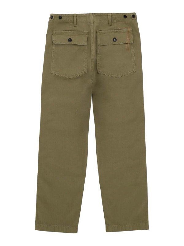 The Best Shops FORTELA: カジュアルトラウザー - カジュアルパンツ - ライトグリーン