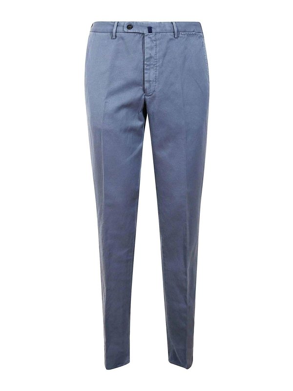 INCOTEX: Casual Hosen - Casual Hose - Jeansblau