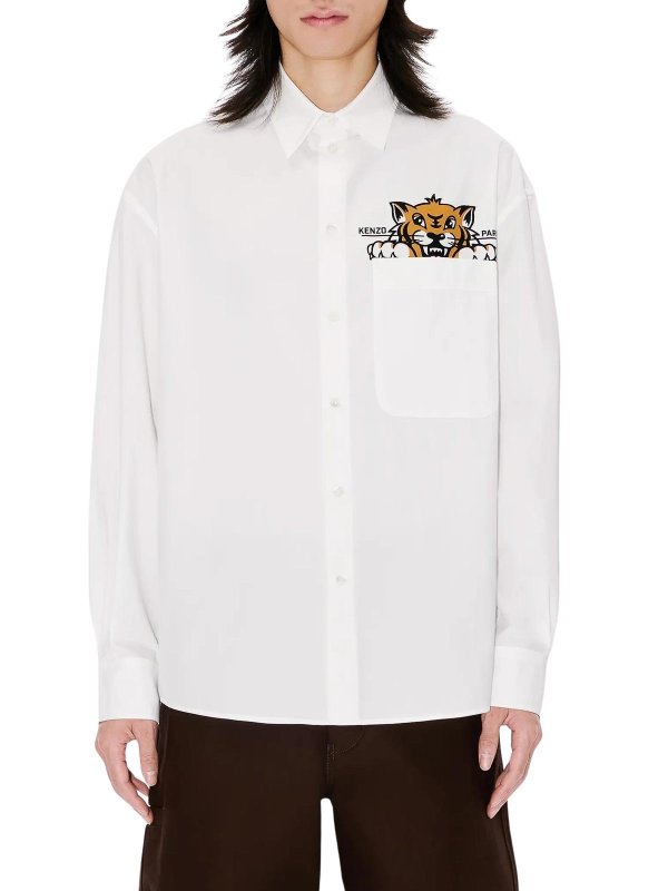 The Best Shops KENZO: シャツ - シャツ - 白