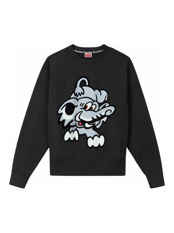 スウェット・トレーナー KENZO Men Hoodies FF55SW2624MF99J Black FF55SW2684MC.99J_P_02.jpg