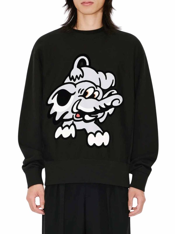スウェット・トレーナー KENZO Men Hoodies FF55SW2624MF99J Black FF55SW2684MC.99J_P_02.jpg
