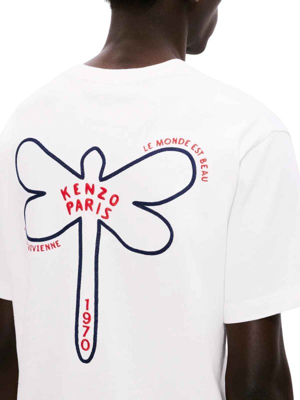 t-shirts shop online Dragonfly Embroider