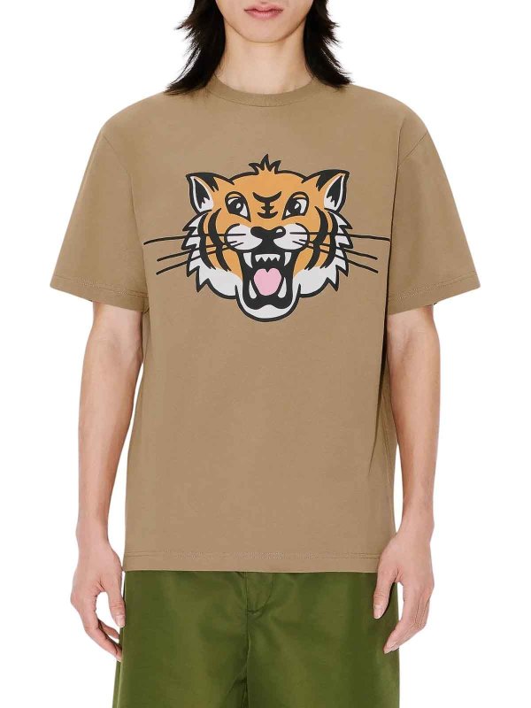 Tシャツ - ベージュ shop online: KENZO