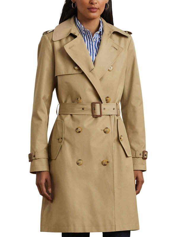 LAUREN RALPH LAUREN: short coats online - Db Blt Rn38 Lined Coat