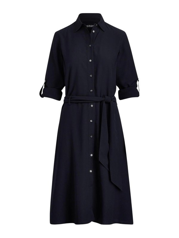 LAUREN RALPH LAUREN: Maxikleider - Maxikleid - Dunkelblau