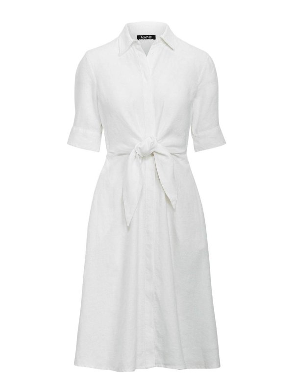 LAUREN RALPH LAUREN: knee length dresses - Wakana 34 Sleeve Casual Dress