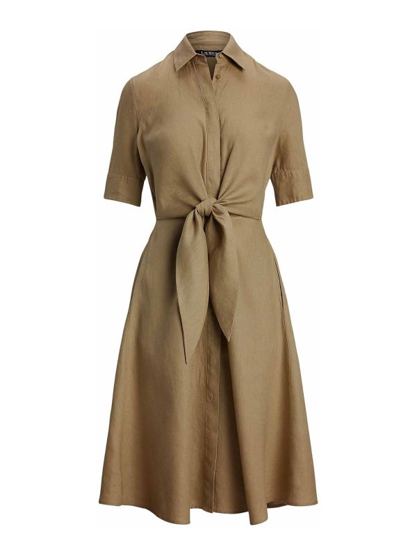 【送料&関税込】Polo Ralph Lauren Wakana Elbow Sleeve Day Dr Lauren Ralph Lauren Wakana Elbow Sleeve Day Dress | 200905667016