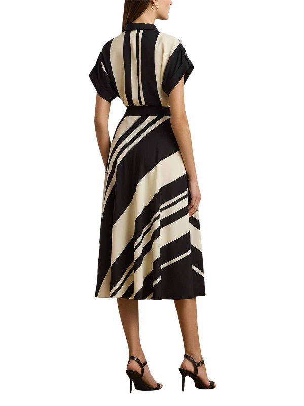 The Best Shops LAUREN RALPH LAUREN: ニーレングスドレス - 膝丈ドレス - 黒