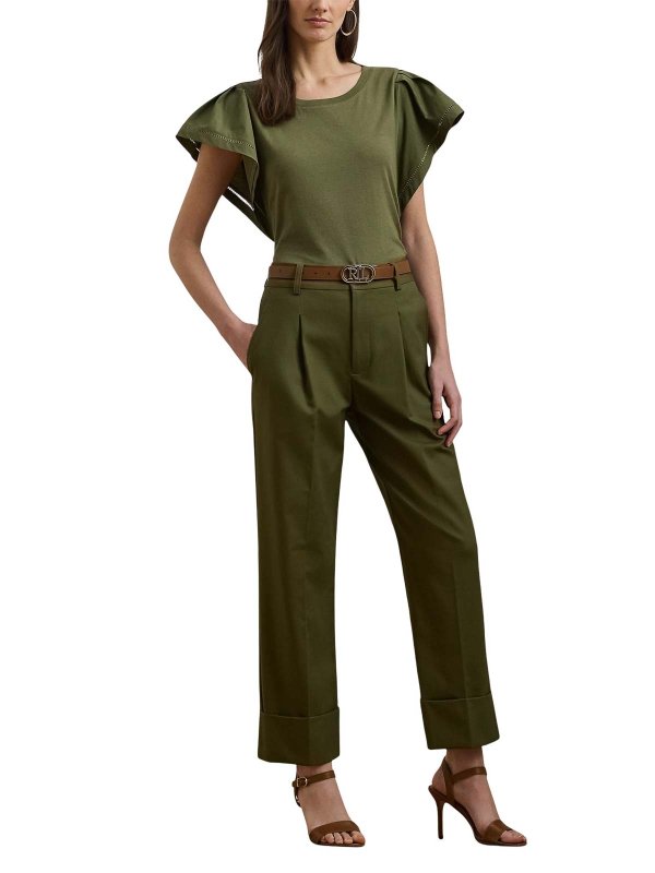 LAUREN RALPH LAUREN buy online Casual Hose - Grün