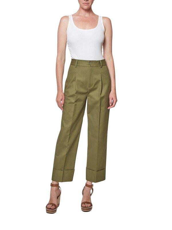 The Best Shops LAUREN RALPH LAUREN: Casual Hose - Grün