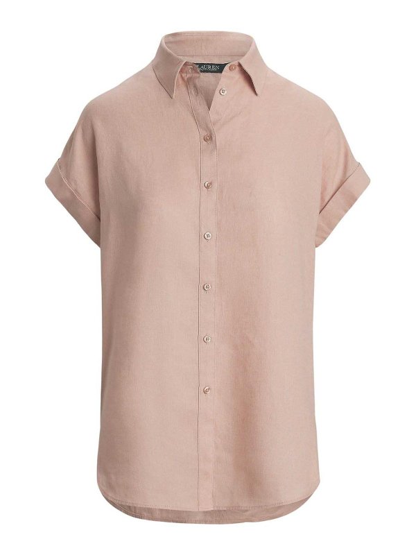 LAUREN RALPH LAUREN: Camisas - Camisa - Rosado