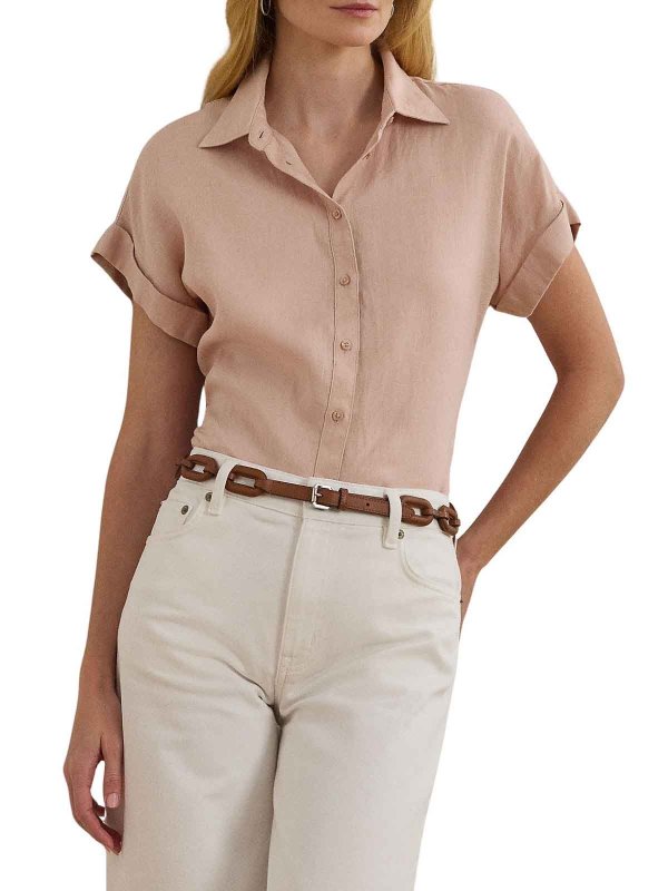 LAUREN RALPH LAUREN: Camisas online - Camisa - Rosado