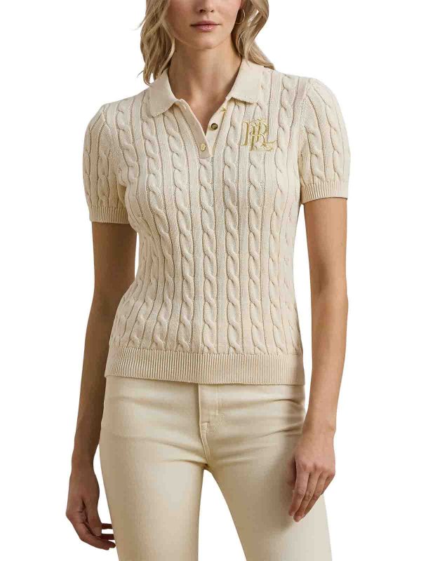 LAUREN RALPH LAUREN: polo shirts online - Natrissa Short Sleeve Pullover
