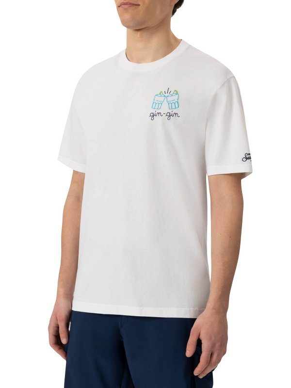 MC2 SAINT BARTH: T-shirts online - T-Shirt - Blanc