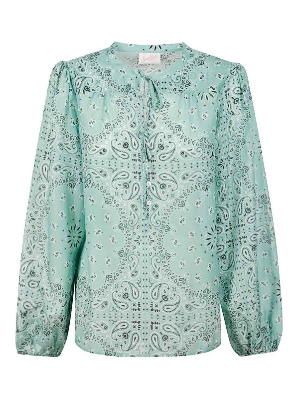 MC2 SAINT BARTH: Blusas - Blusa - Verde