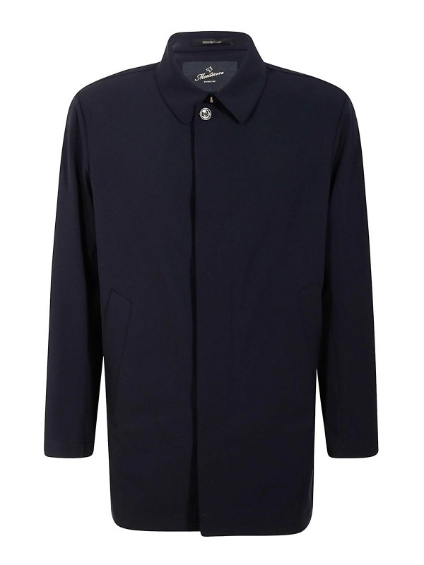 Montecore: トレンチコート - トレンチコート - ダークブルー