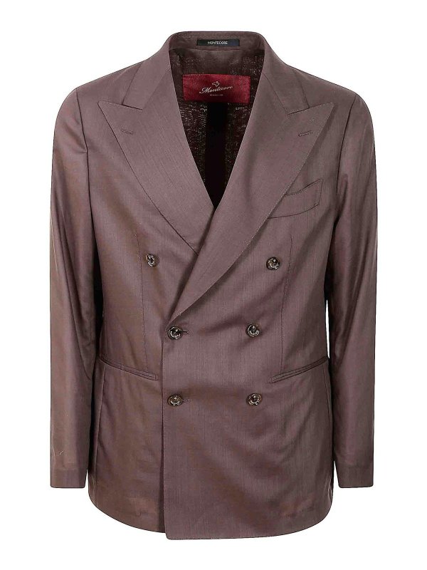 Montecore: Vestes casuals - Veste Casual - Marron Foncé