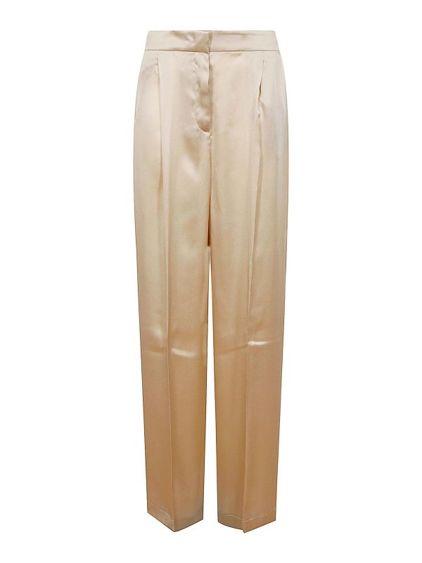 MVP WARDROBE: カジュアルトラウザー - カジュアルパンツ - ライトベージュ