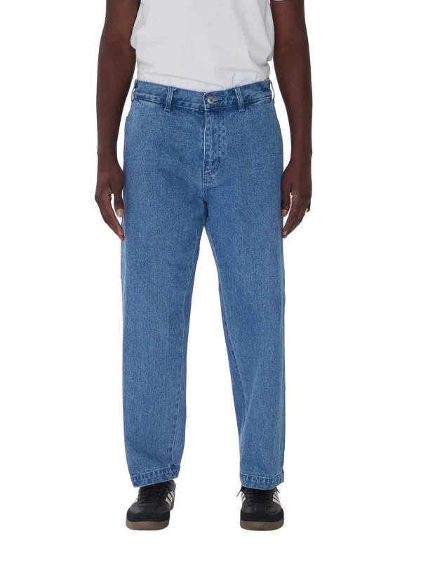 The Best Shops OBEY: ブーツカットジーンズ - ブーツカットジーンズ - ライトウォッシュ