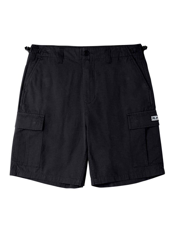 OBEY: トラウザーショーツ - ショートパンツ - 黒