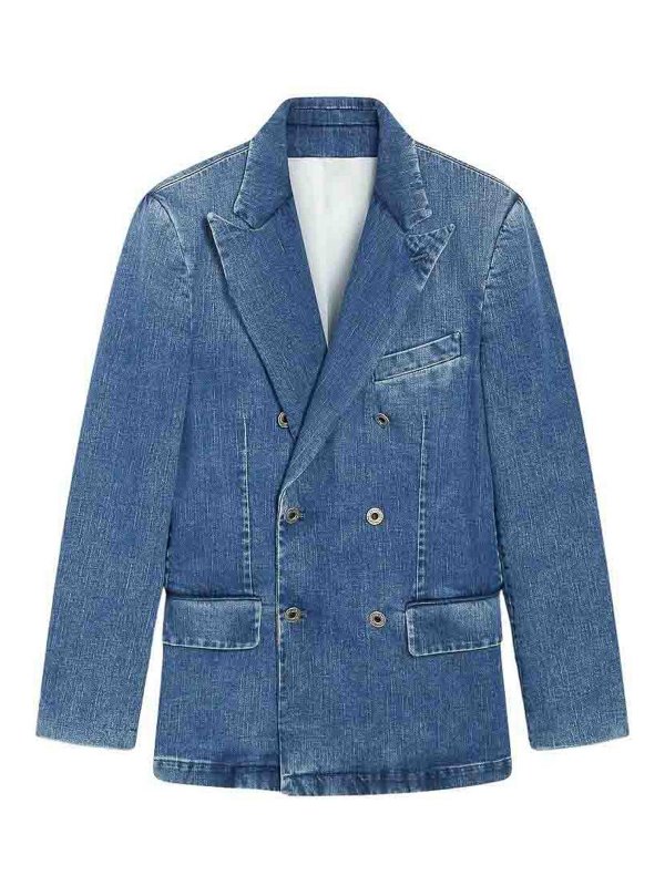 Pence: Vestes de costume - Blazer - Bleu Clair