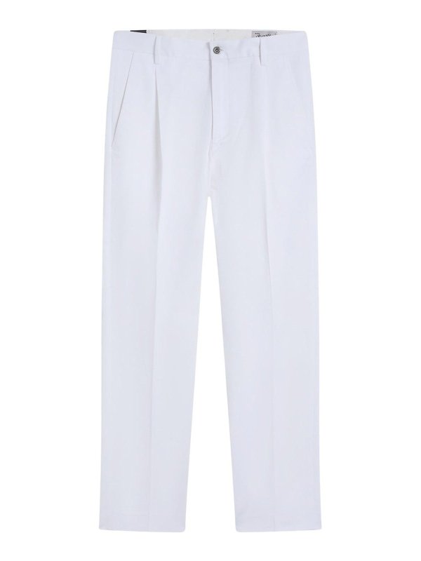 Pence: カジュアルトラウザー - カジュアルパンツ - 白