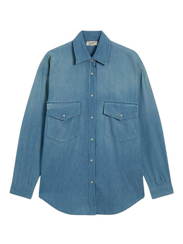 Pence: シャツ - シャツ - ミディアムウォッシュ