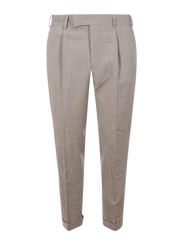 PT TORINO: Casual Hosen - Casual Hose - Beige