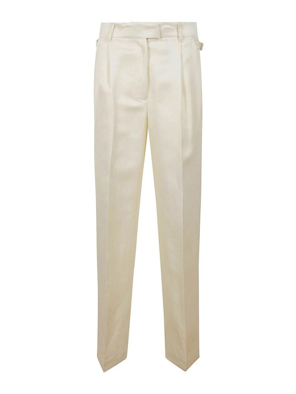 PT TORINO: カジュアルトラウザー - カジュアルパンツ - クリーム