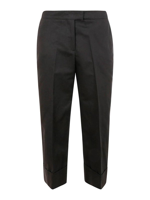 PT TORINO: Casual Hosen - Casual Hose - Schwarz