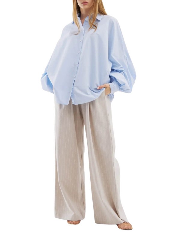 SOSUE: Blusen online - Bluse - Hellblau