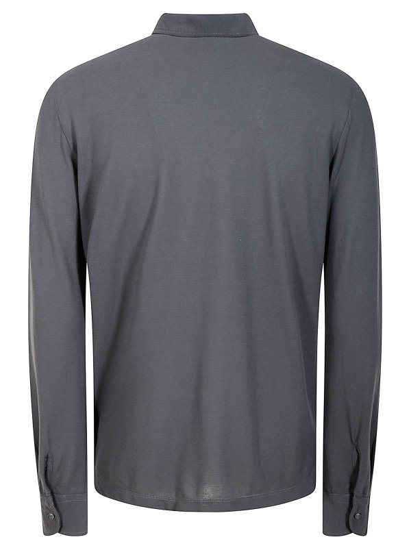 ZANONE: Poloshirts online - Poloshirt - Grau