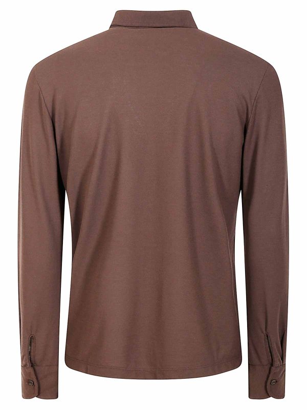 ZANONE: Poloshirts online - Poloshirt - Camel